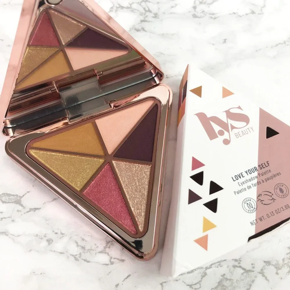 NIB LYS Beauty Love Your Self Eyeshadow Palette, 2 Matte Lipsticks, & Mascara